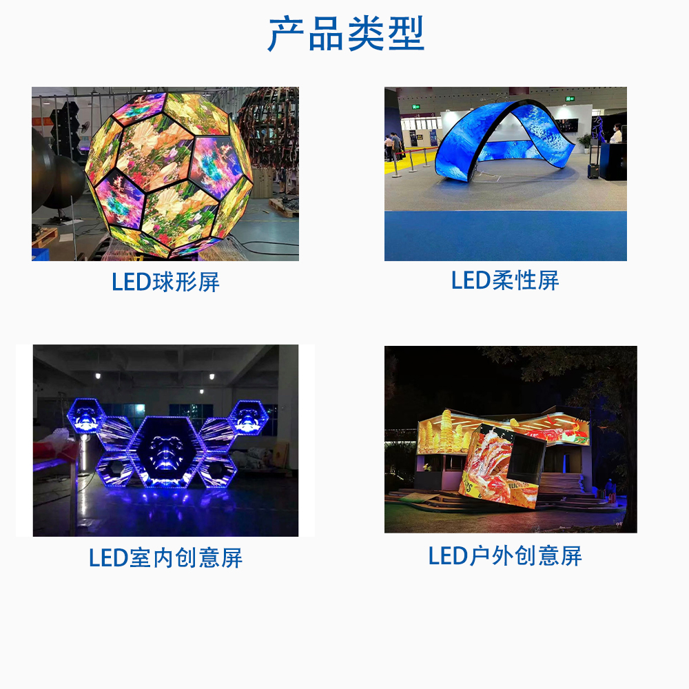 LED異形顯示屏類型